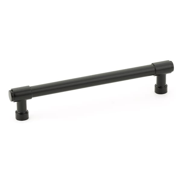 Patioplus Jasper 6 in. Center to Center Cabinet Pull, Flat Black PA2063930 - main